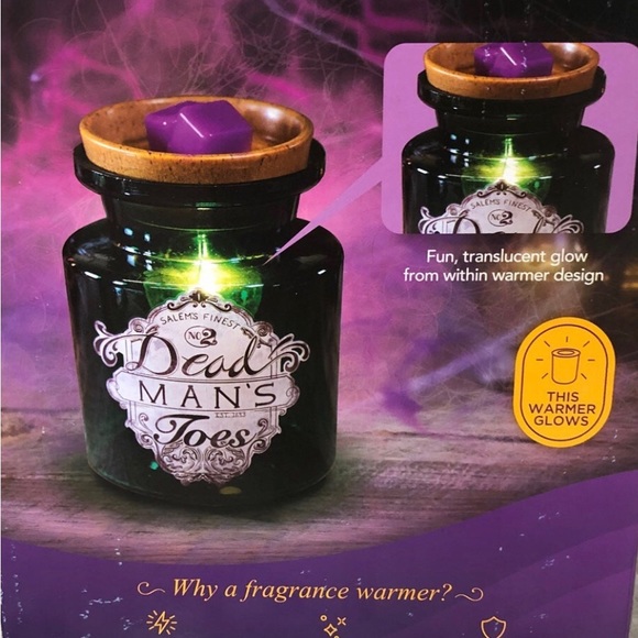 COPY - - Halloween hocus pocus Dead Mans Toes wax warmer free wax bar included - Picture 2 of 2